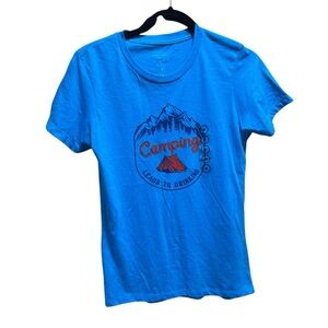 Women’s Camping Leads to Drinking Tee | Points North | Medium | NWT